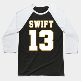 Swift Kelce Jersey Style (Front/Back Print) Baseball T-Shirt